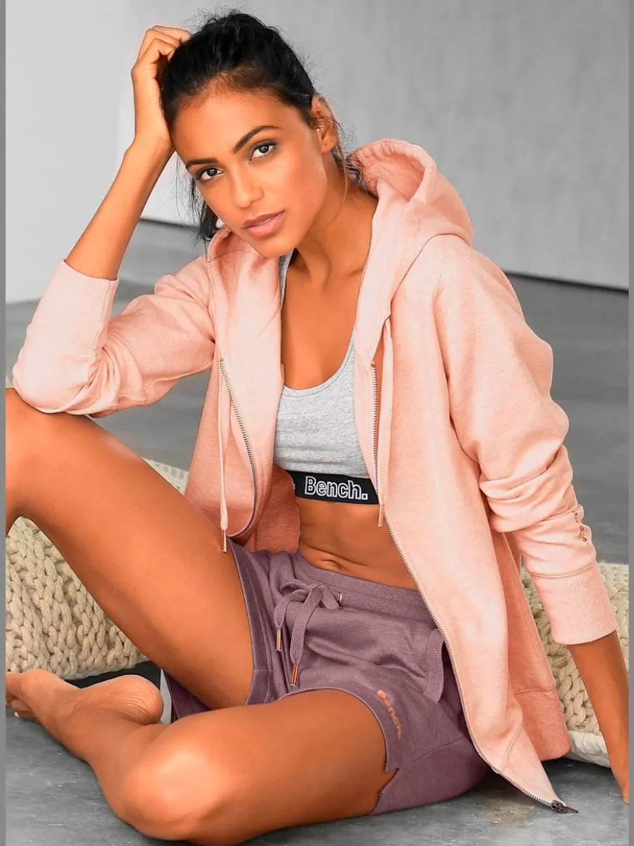 Short décontracté en interlock avec ceinture élastique et cordon
