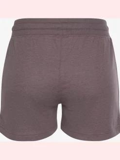 Short décontracté en interlock avec ceinture élastique et cordon