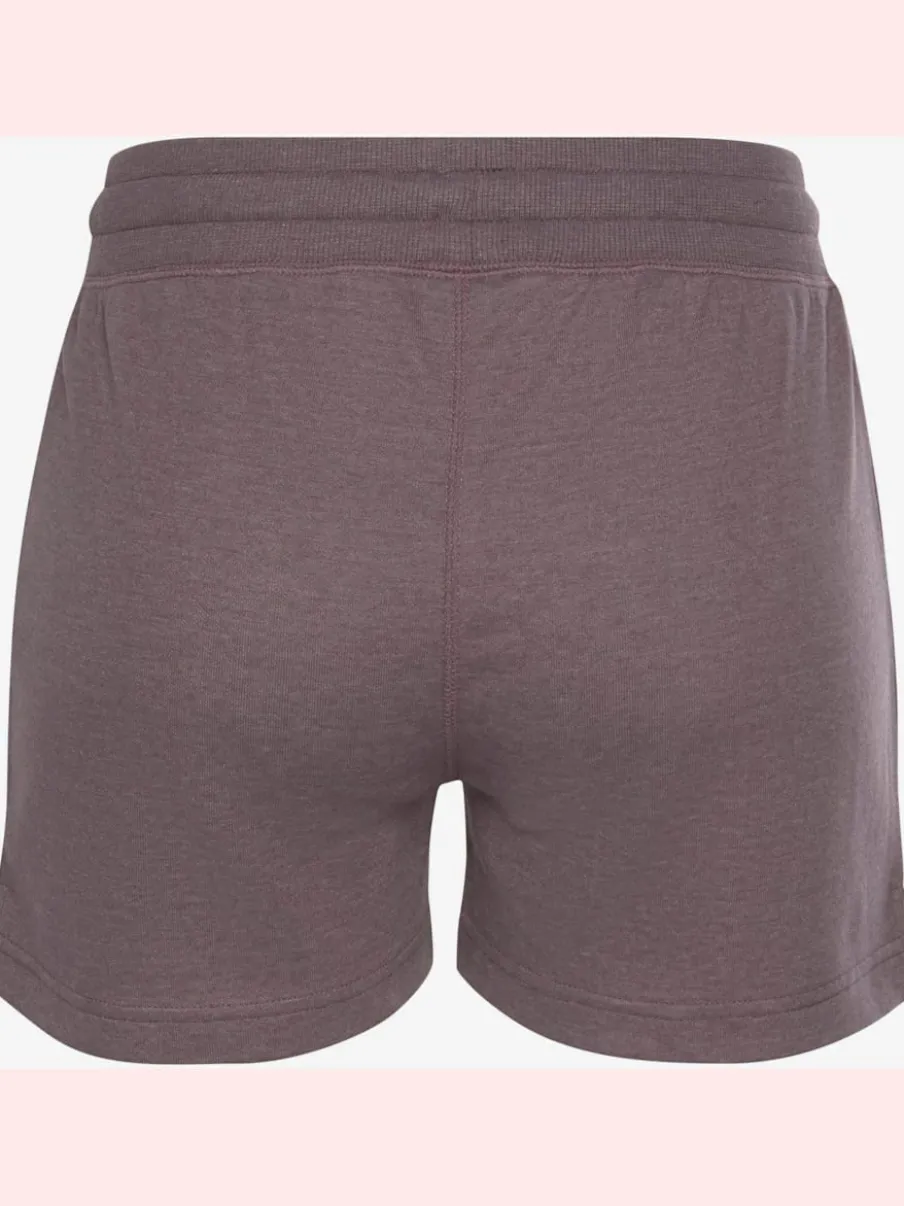 Short décontracté en interlock avec ceinture élastique et cordon