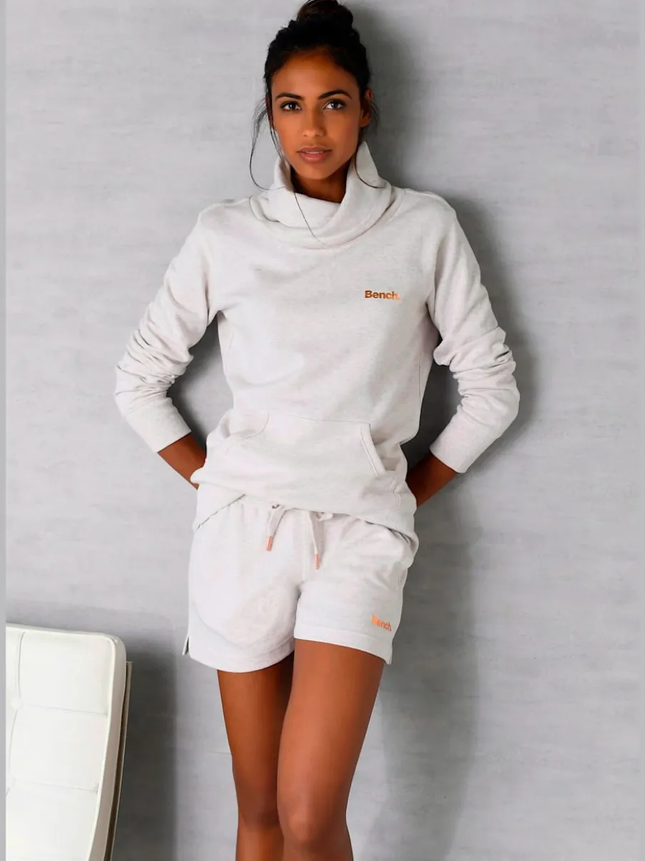 Short décontracté en interlock avec ceinture élastique et cordon