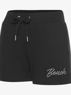 Short décontracté en matière douce avec ceinture élastique et poches