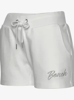 Short décontracté en matière douce avec ceinture élastique et poches