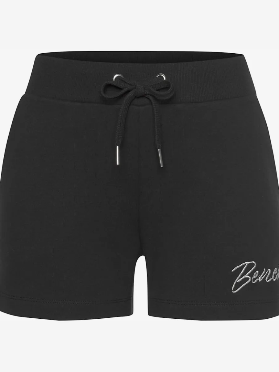Short décontracté en matière douce avec ceinture élastique et poches