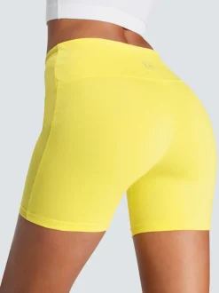 Short de course sportif en coton doux avec logo imprimé à la ceinture