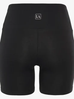 Short de course sportif en coton doux avec logo imprimé à la ceinture