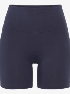 Short de course sportif en coton doux avec logo imprimé à la ceinture