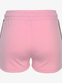 Short de détente sportif avec rayures latérales et ceinture à coulisse