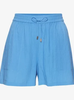 Short de plage avec ceinture élastique et poches latérales