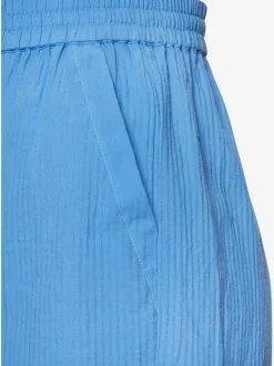 Short de plage avec ceinture élastique et poches latérales