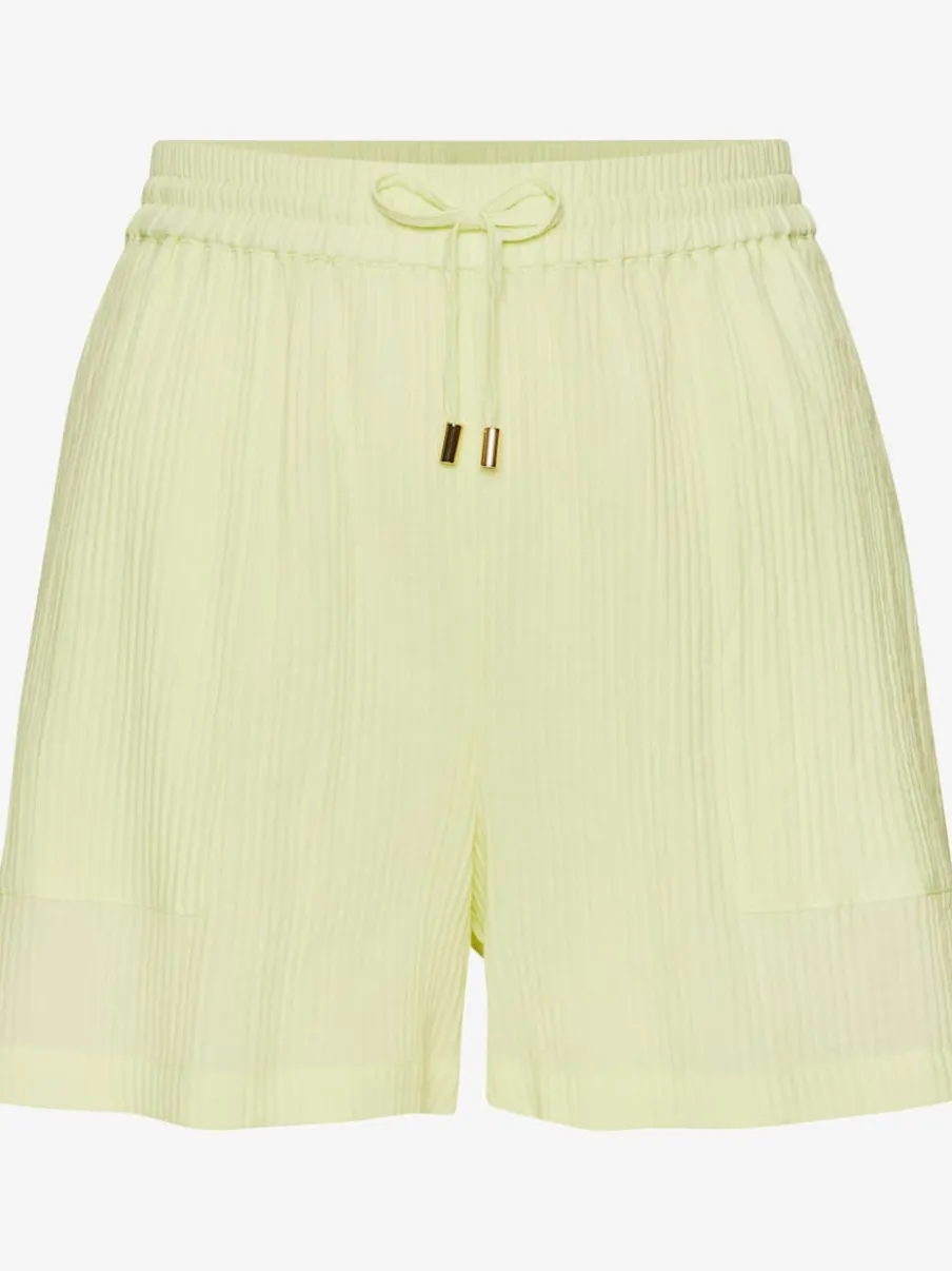 Short de plage avec ceinture élastique et poches latérales