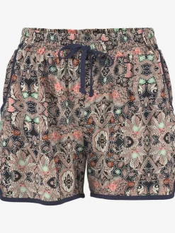 Short de plage en jersey avec imprimé ethnique classique