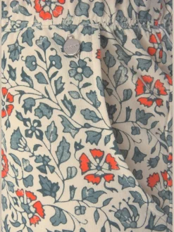Short de pyjama fantaisie avec imprimé floral