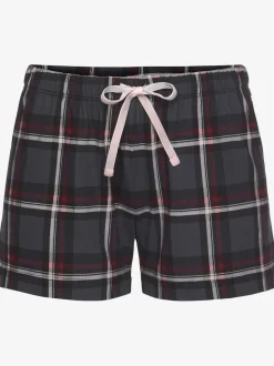 Short de pyjama élégant short de nuit avec motif sur toute la surface