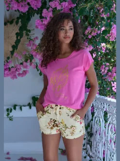 Short de pyjama short avec poches fendues