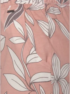 Short de pyjama short large à imprimé floral