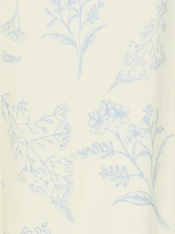Short de pyjama short tissé ample