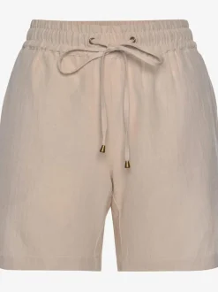 Short d'été léger avec ceinture élastique et poches fendues