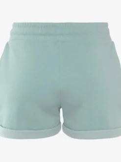 Short en coton molletonné avec poches latérales et ceinture élastique