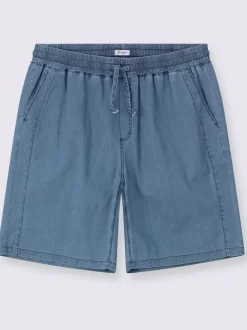 Short en jean ceinture élastique confortable