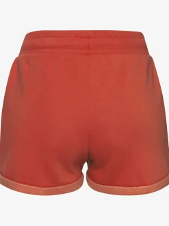 Short en matière sweat avec ceinture à coulisse et poches latérales