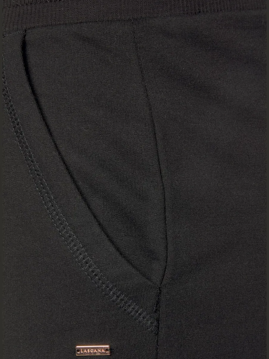 Short Lascana en tissu doux avec ceinture élastique et poches