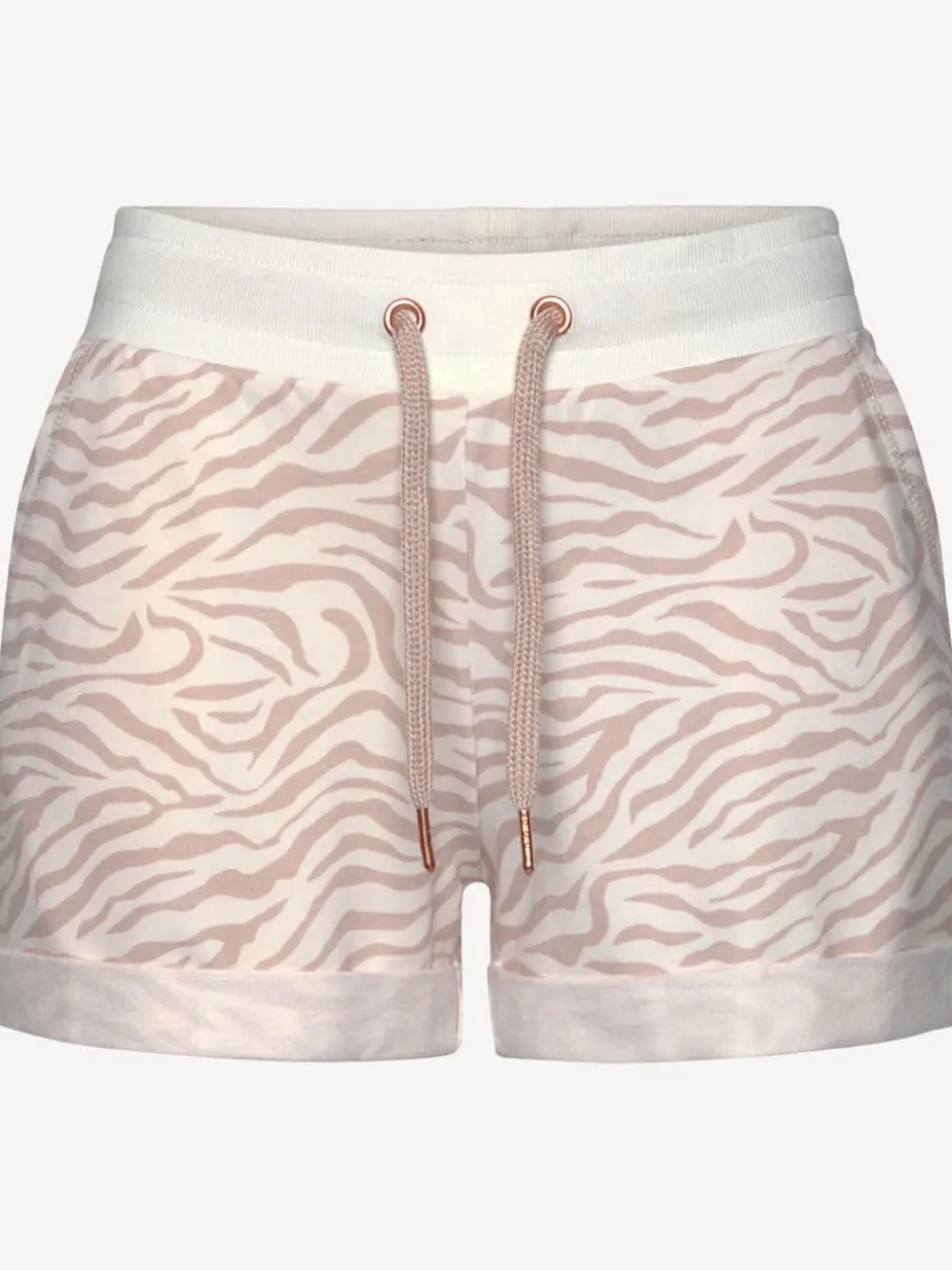 Short Lascana en tissu doux avec ceinture élastique et poches
