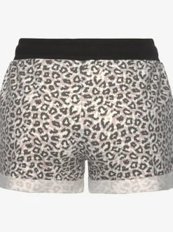 Short Lascana en tissu doux avec ceinture élastique et poches