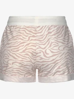 Short Lascana en tissu doux avec ceinture élastique et poches