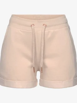 Short Lascana en tissu doux avec ceinture élastique et poches