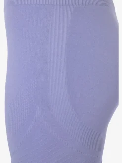 Short sans coutures moulant avec structure côtelée douce