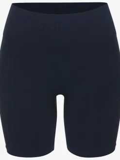 Short sans coutures moulant avec structure côtelée douce