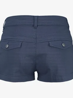 Shorts avec pinces en coton avec poches latérales et dos