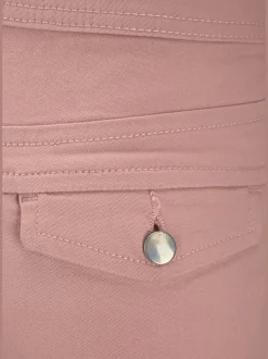 Shorts avec pinces en coton avec poches latérales et dos