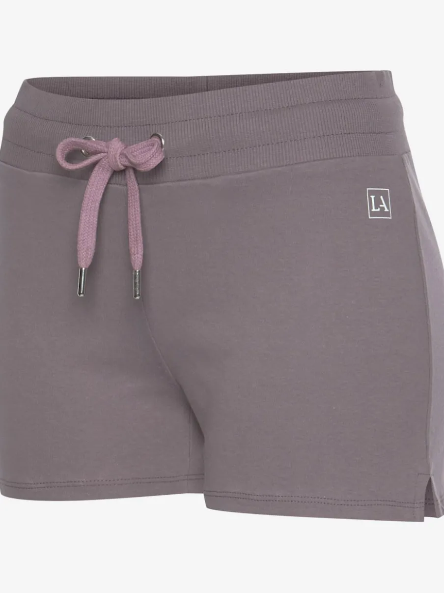 Shorts confortables avec rubans réglables et petites fentes
