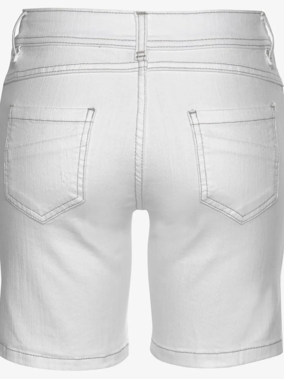 Shorts pratiques avec fermeture à glissière et cinq poches