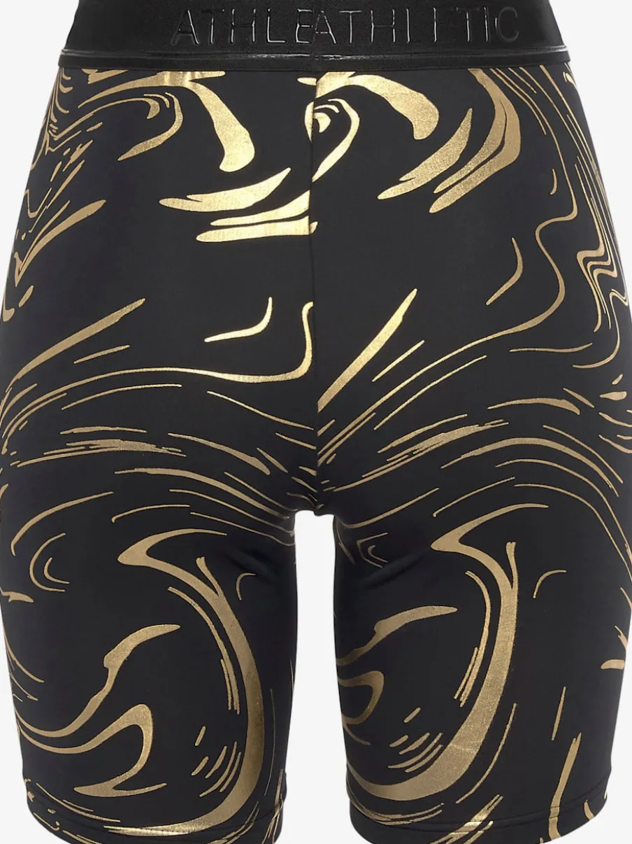 Shorts techniques au motif abstrait élastiques et respirants