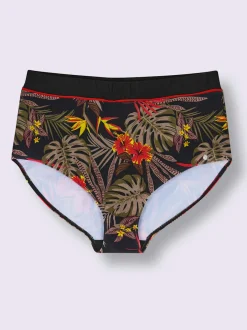 Slip de bain ceinture haute
