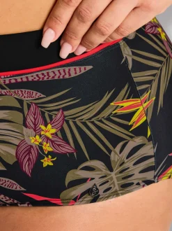 Slip de bain ceinture haute