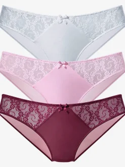 Slip dentelle jacquard