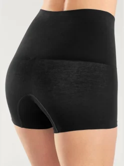 Slip gainant lot pratique de 2 panties gainants unis