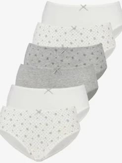 Slips jazz lot de 6 panties petite fleur
