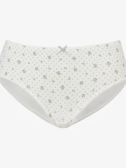 Slips jazz lot de 6 panties petite fleur