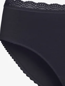 Slips jazz panties avec joli bord en dentelle