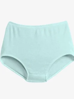 Slip taille haute côtes fines