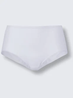 Slip taille haute côtes fines