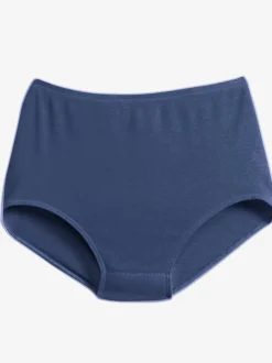 Slip taille haute côtes fines
