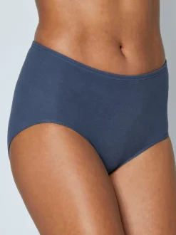 Slip taille haute côtes fines
