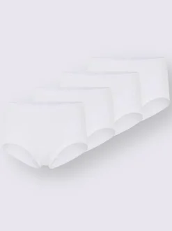 Slip taille haute côtes fines