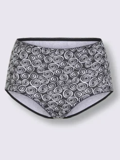 Slip taille haute jersey fin