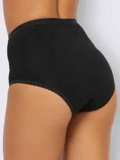 Slip taille haute jersey fin